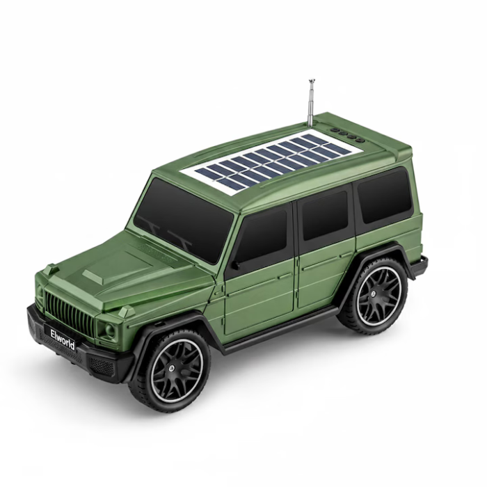 Boxă Portabilă Bluetooth Elworld GU-162, Sunet Stereo Hi-Fi cu Bass Puternic, Radio FM, Redare MP3 prin USB și Card TF, Panou Solar Integrat, Lanternă LED, Acumulator Reîncărcabil [2]