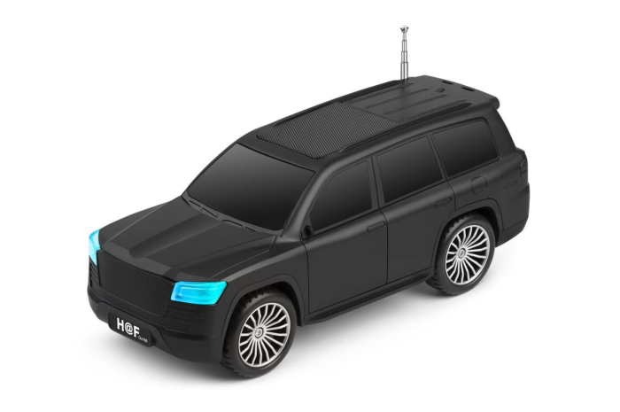 Boxă Portabilă Bluetooth GU-168, Design Auto Retro, Sunet Stereo Hi-Fi cu Bass Puternic, Radio FM, Redare MP3 prin Bluetooth, USB și Card TF, Acumulator Reîncărcabil, Dimensiuni 26 × 10 × 12 cm [3]