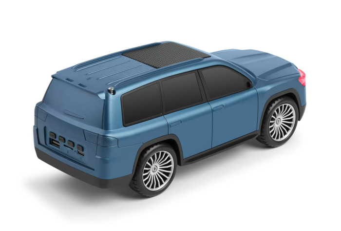 Boxă Portabilă Bluetooth GU-168, Design Auto Retro, Sunet Stereo Hi-Fi cu Bass Puternic, Radio FM, Redare MP3 prin Bluetooth, USB și Card TF, Acumulator Reîncărcabil, Dimensiuni 26 × 10 × 12 cm [4]
