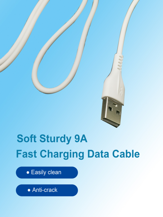Cablu USB Iphone pentru Încărcare Rapidă și Transfer de Date, Fast Charge 9A, Ieșire 2.4A, Construcție din PVC Rezistent, Compatibil cu Smartphone, Tabletă, Power Bank și Alte Dispozitive [2]