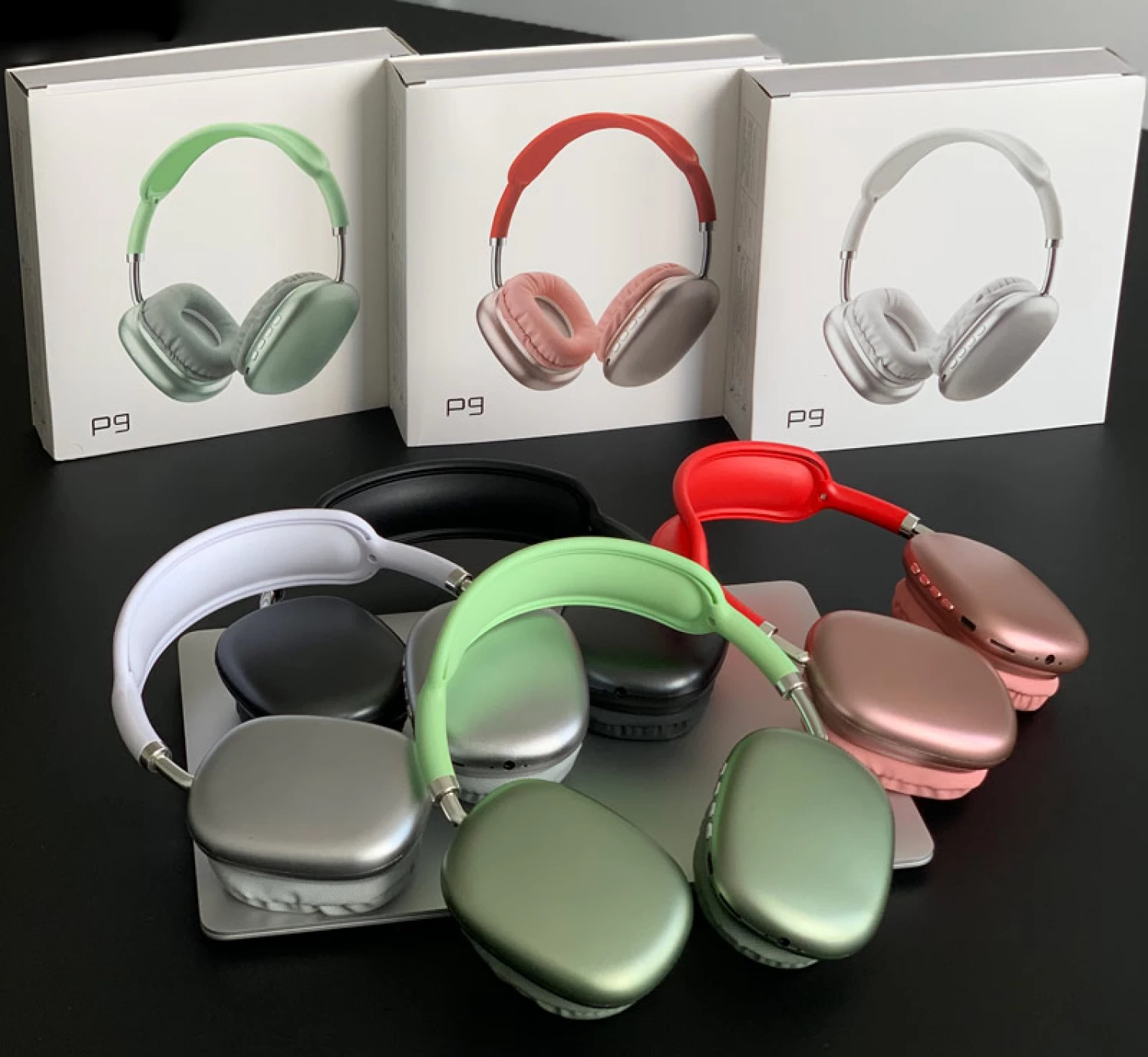 Căști Wireless SoundScape P9, Bluetooth, Microfon Integrat, Izolare Fonica, Rezistență la Apă IPX3, 20h Autonomie, Rază 10-15m, Material ABS & Silicon, Confort Sporit [2]