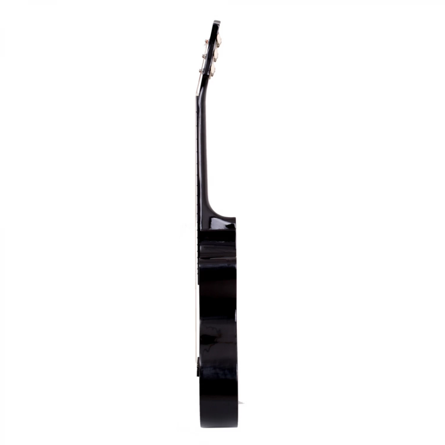 Chitara Acustica 4/4 38  ( 95 x 35 cm ), pentru Incepatori si Adulti, Recomandata peste 8-10 Ani, 6 Corzi Metalice, 18 De Taste [8]
