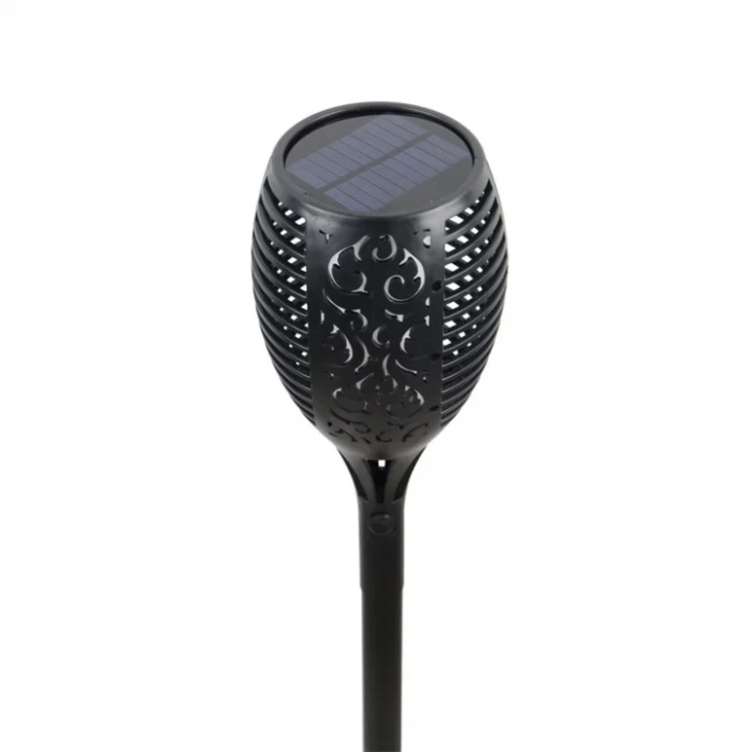 Lampa Solară cu Efect de Flacără, 58 cm, 33 LED-uri, Design Elegant pentru Grădină, 5W, Încărcare Solară, Durată de Iluminare 6-8 Ore, Acumulator Ni-MH 600mAh, Ideală pentru Curte, Terasă și Spații Ex [5]