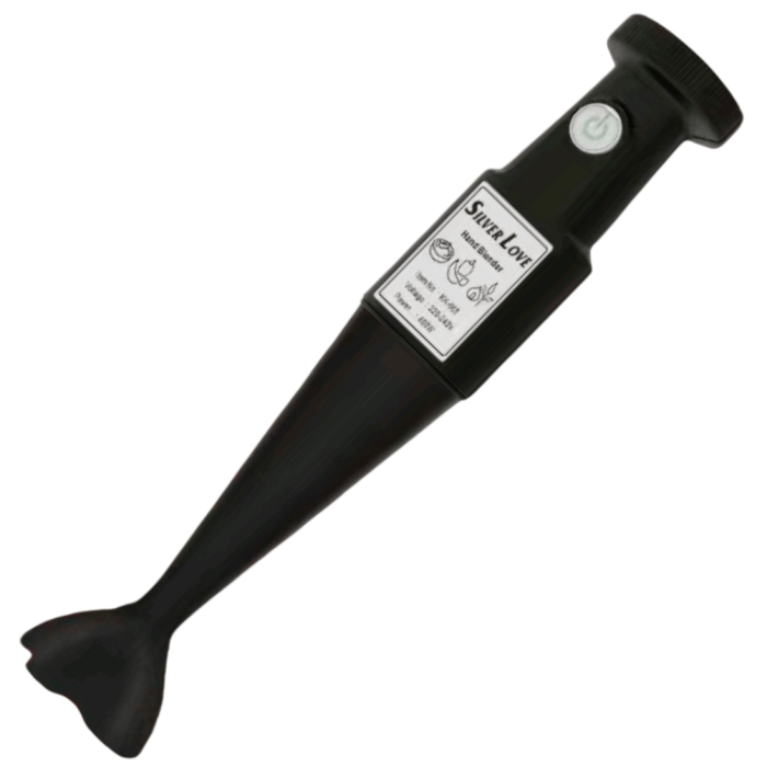 Mixer Vertical Electric KKK-665, Putere 400W, 1 Treaptă de Viteză, Lame din Oțel Inoxidabil, Blender de Mână pentru Smoothie, Supe, Piureuri și Sosuri, Design Ergonomic, Negru [3]