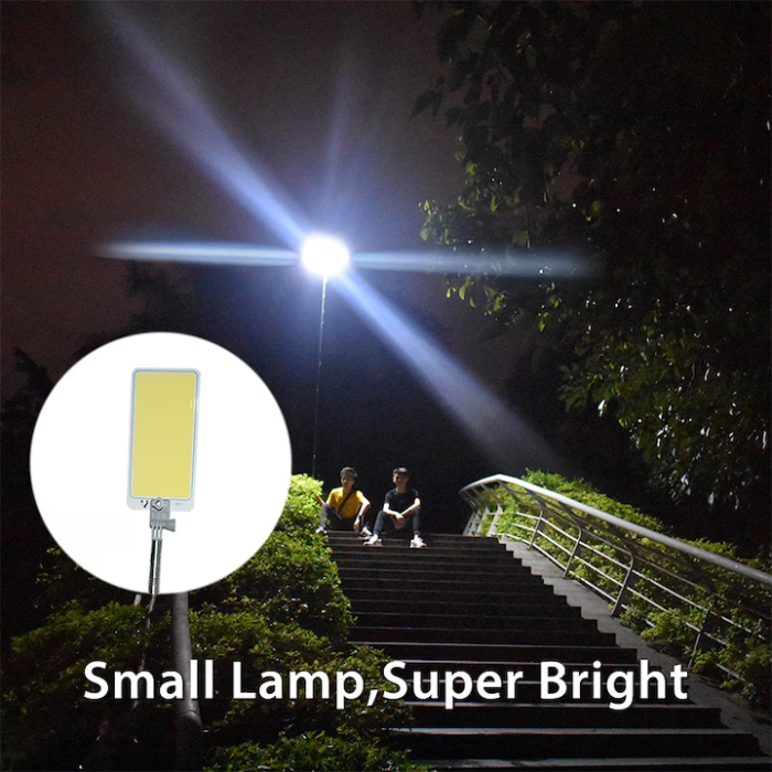 Proiector Camping LED 47W, 4558 lm, braț telescopic reglabil 4.5 m, 3 adaptoare 220V/Auto/Cleme, telecomandă inclusă, waterproof [4]