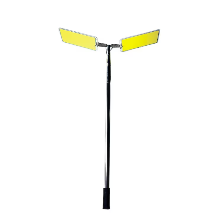 Proiector Camping LED 94W, 9116 lm, braț telescopic reglabil 5 m, 3 adaptoare 220V/Auto/Cleme, telecomandă inclusă, waterproof [3]