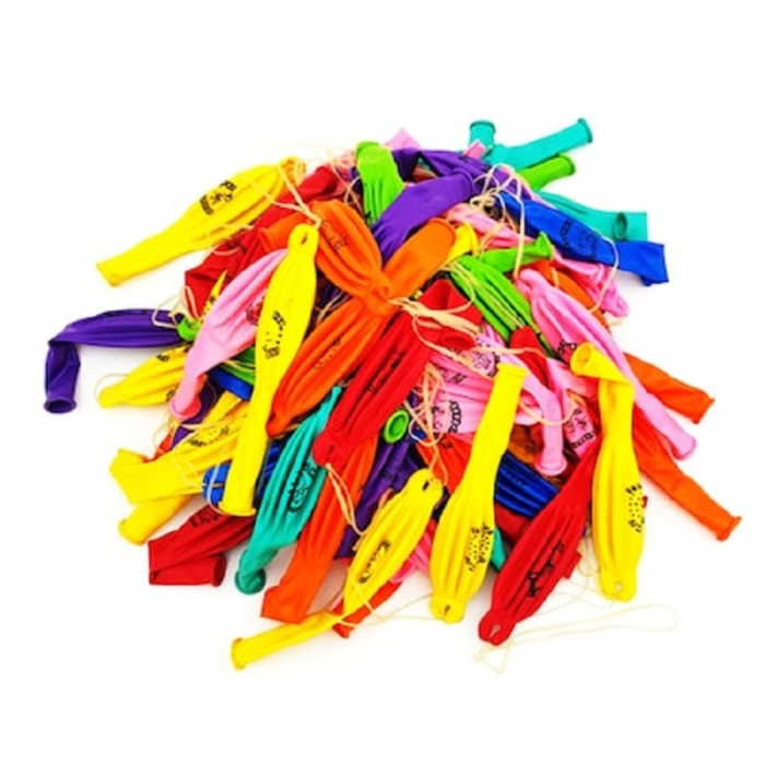 Set 50 Baloane Punch Ball din Latex - Multicolore, 45 cm, pentru Aer și Heliu, Ideale pentru Petreceri și Decor [2]