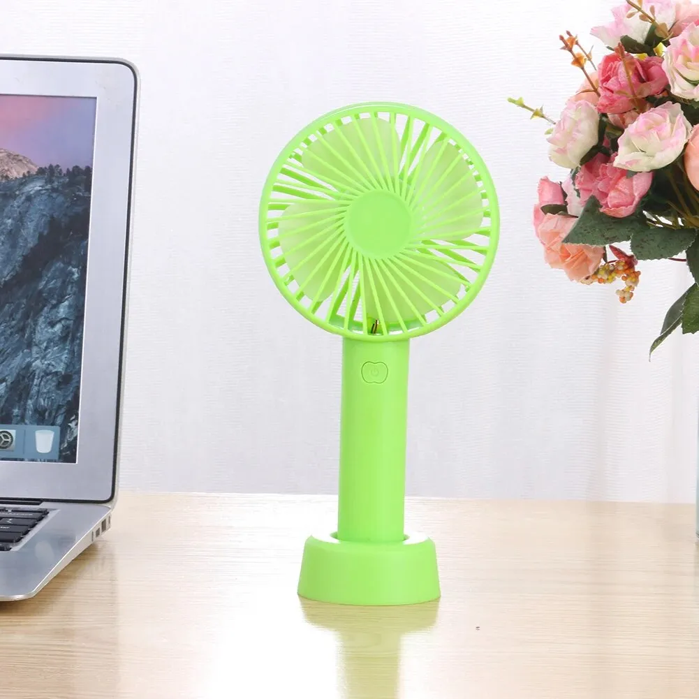 Ventilator Portabil de Mână, Acumulator Reîncărcabil 2000 mAh, Alimentare USB 5V, 3 Trepte de Viteză, Putere 5W, Flux Natural de Aer, Design Compact și Ușor de Transport [10]