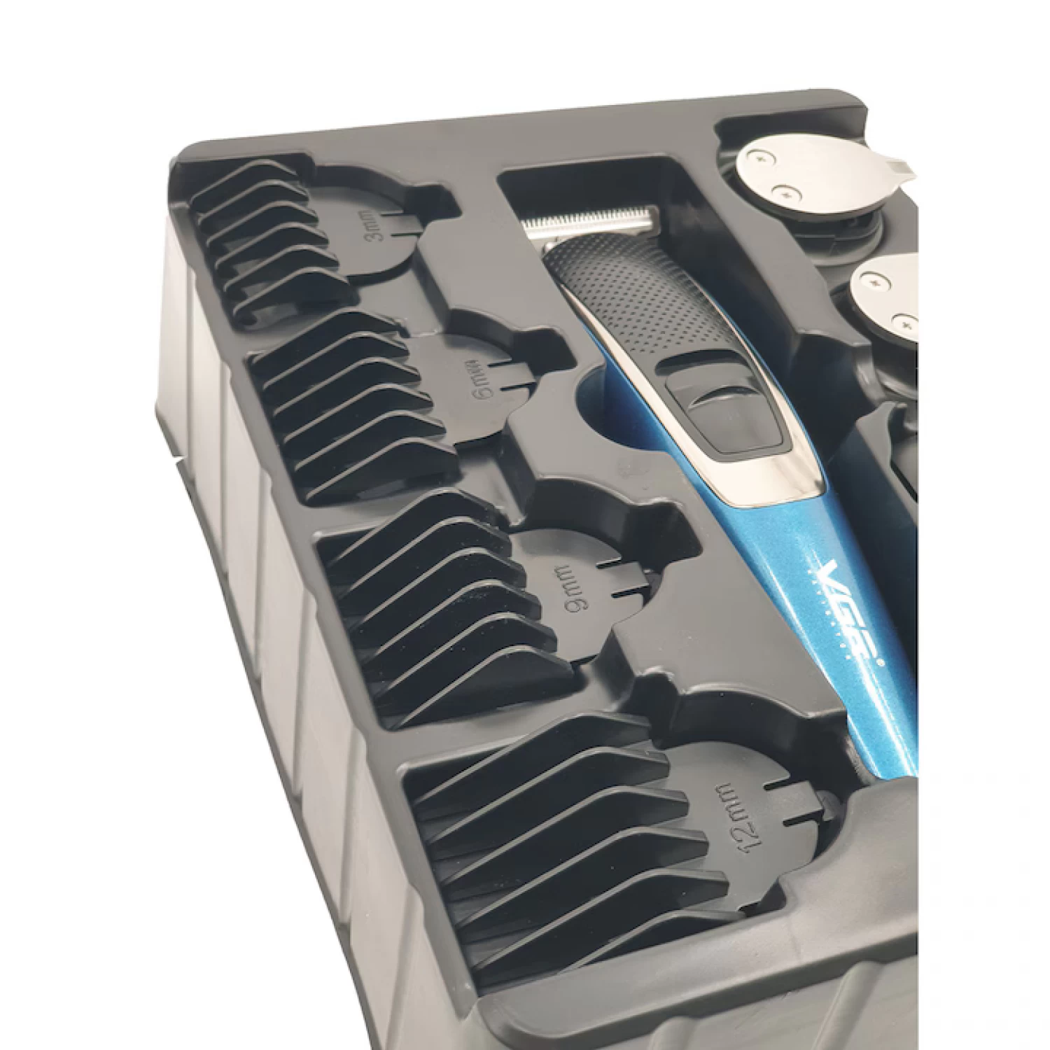 Aparat De Tuns Profesional Multifunctional VGR Navigator V 172, Fara Fir, Albastru/Negru [4]