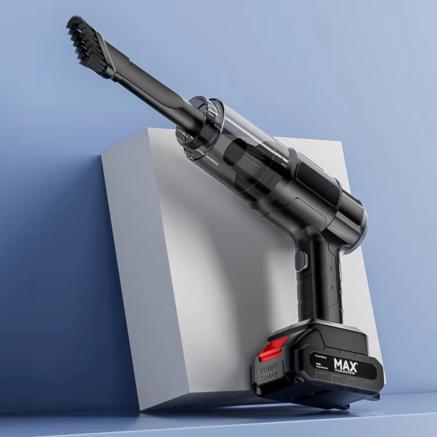 Aspirator si Suflanta de Aer Portabila 6-in-1 pentru masina, casa, birou si animale de companie, cu baterie detasabila si reincarcabila [13]