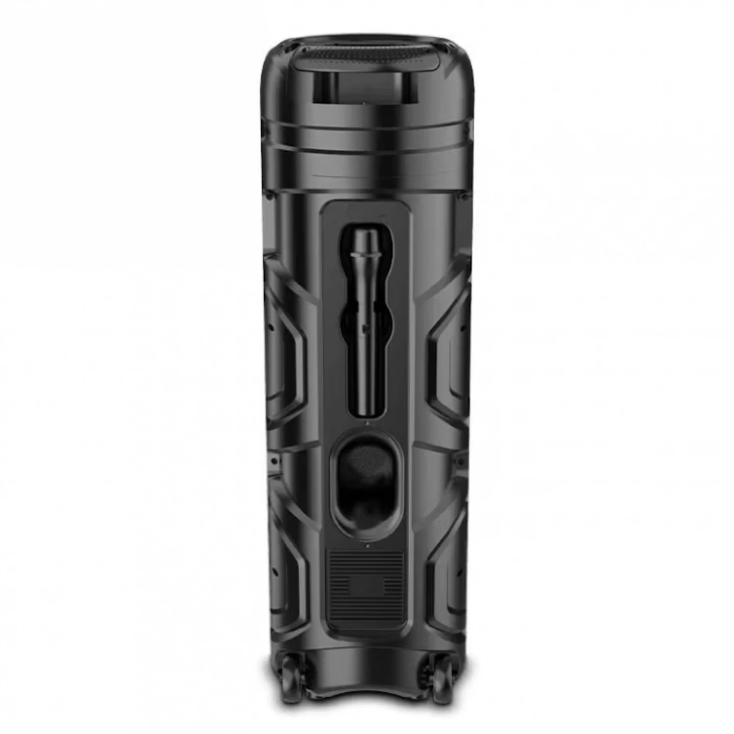 Boxă Portabilă- Sunet Puternic de 400W PMPO, Bluetooth 5.0, Lumini LED RGB Sincronizate, Microfon Wireless pentru Karaoke, Radio FM, USB, AUX, Card TF, Autonomie 4-6 Ore, Telecomandă Inclusă [4]