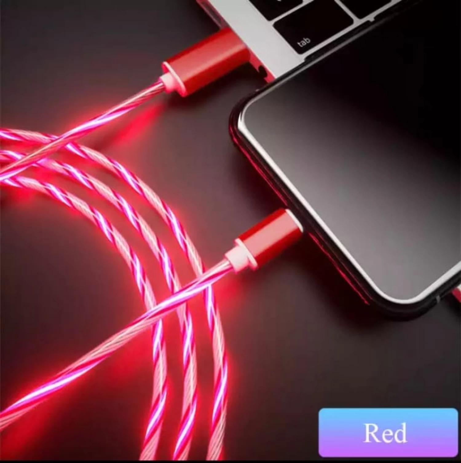 Cablul Type-C cu Lumină LED, Încărcare Rapidă și Transfer Date, Durabil [1]