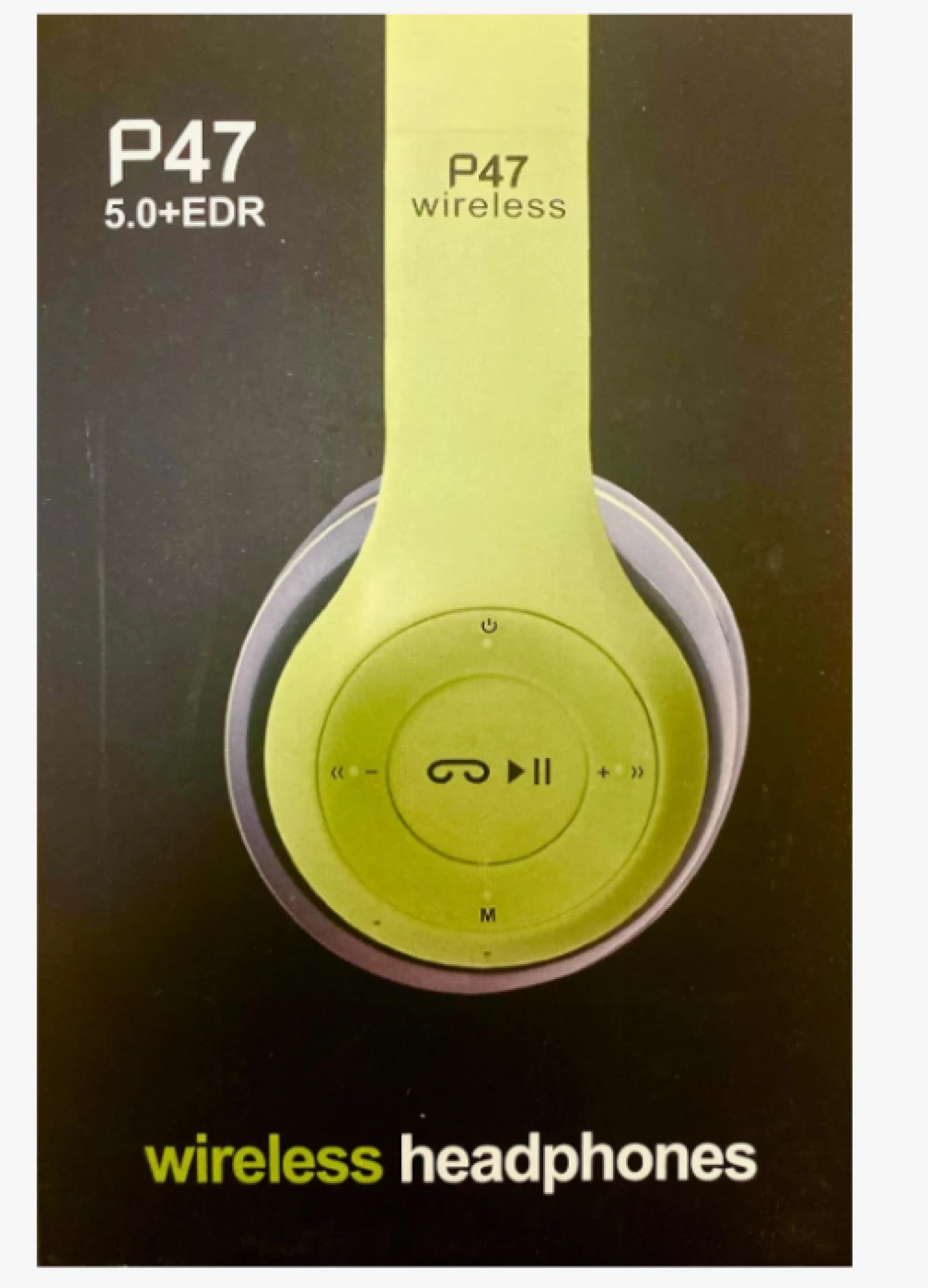 Căști Wireless P47, Over-Ear, Bluetooth 5.0, Design Pliabil și Portabil, Sunet Premium cu Bass Puternic, Autonomie Extinsă, Microfon Integrat, Control de pe Cască, Compatibilitate Universală [1]