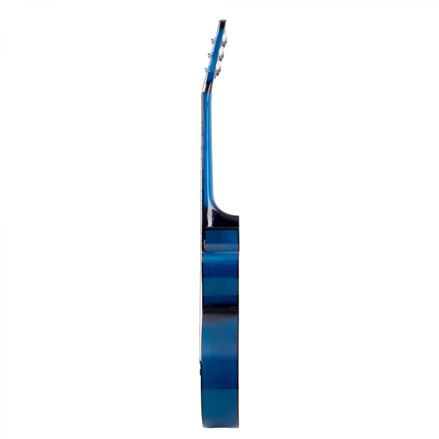 Chitara Acustica 4/4 38  ( 95 x 35 cm ), pentru Incepatori si Adulti, Recomandata peste 8-10 Ani, 6 Corzi Metalice, 18 De Taste [4]