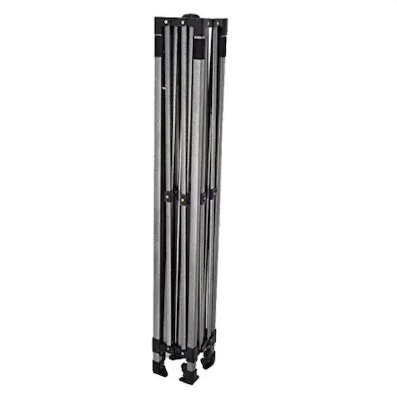 Cort pavilion pliabil,18 kg, 3x3 m, Cadru metal cu panza impermeabila pentru Curte, Gradina, Evenimente, Alb [12]