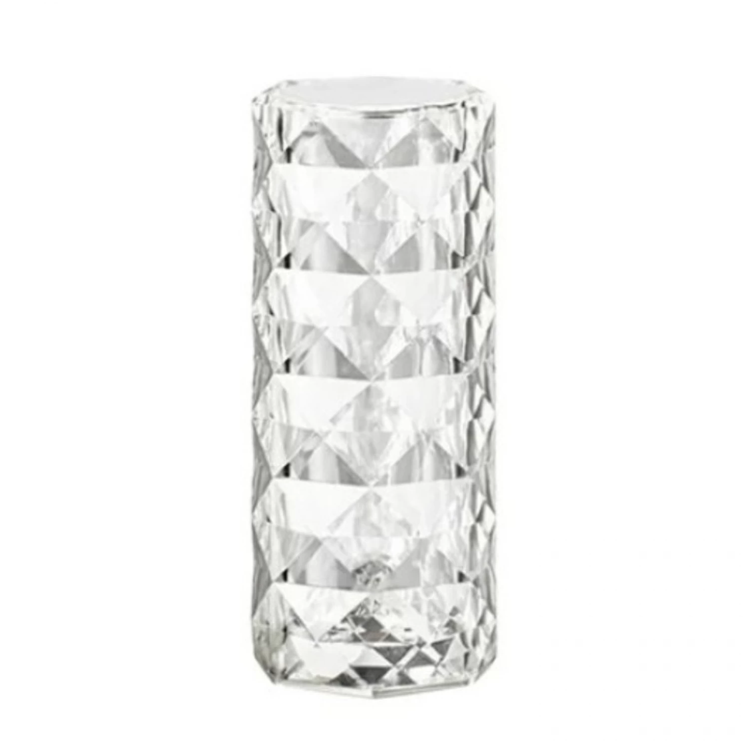 Lampa Luminoasa led Efect Cristal, 3 Lumini Albe, 16 Lumini RGB, Telecomanda Inclusa, Control Tactil, Reincarcabila pentru Dormitor, Birou, Bucatarie, Camping [9]