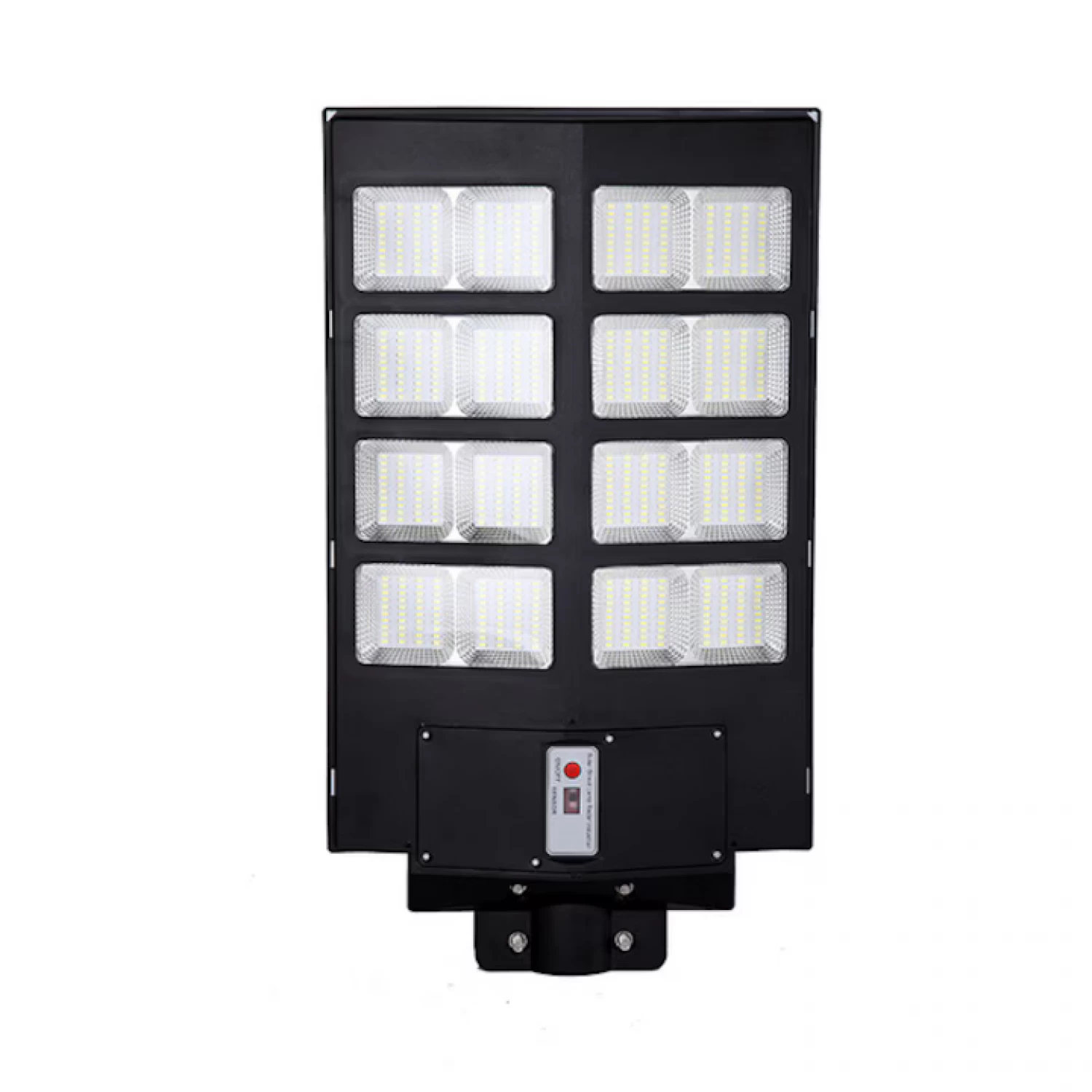 Lampi solare si lanterne led - Lampă Solară LED 800W cu Panou Solar Încorporat, Senzor de Mișcare, 3 Moduri de Iluminare, Telecomandă și Suport, IP65 - Ideală pentru Curți, Alei, Parcări, Cabane