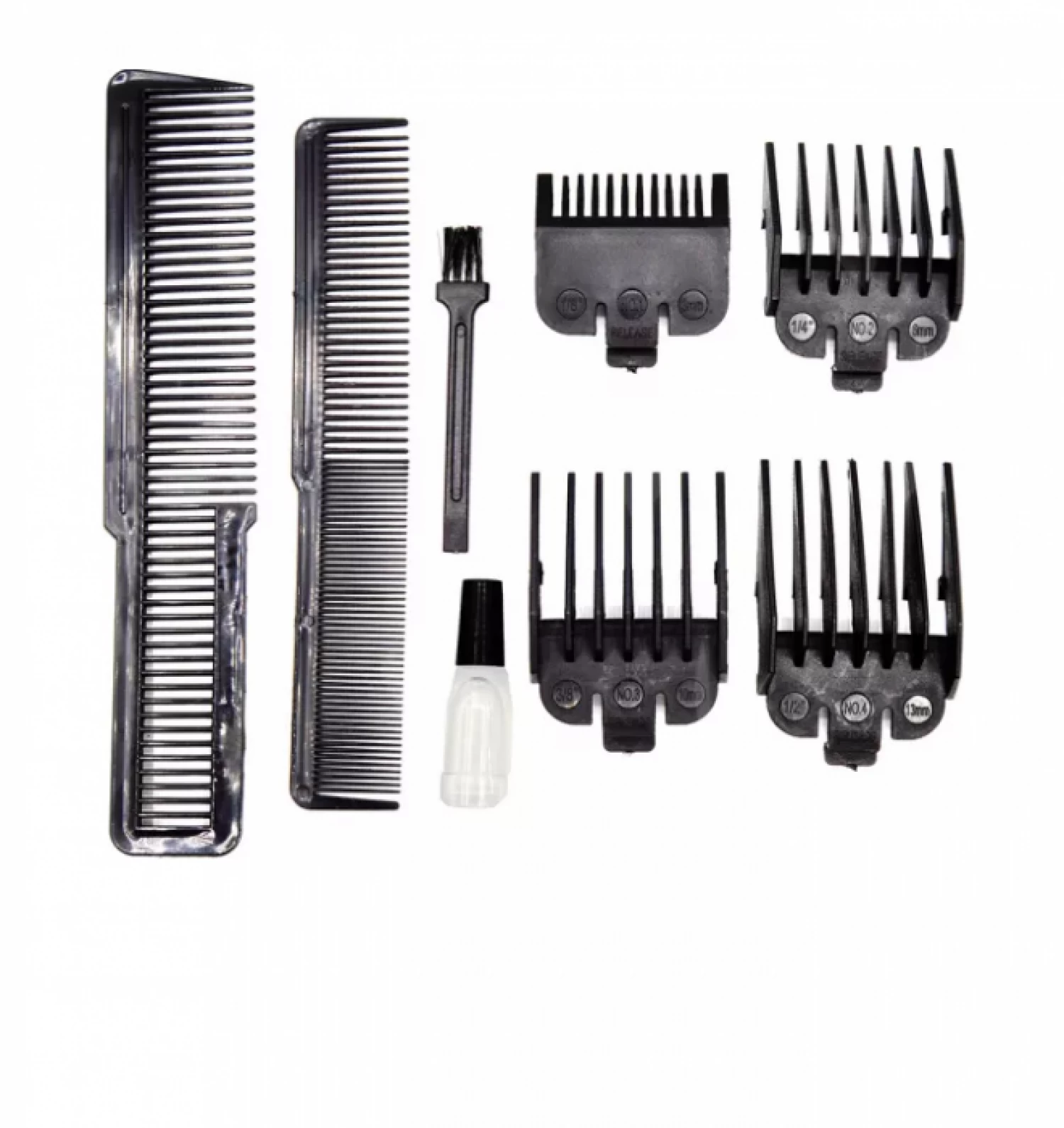 Mașină de Tuns Profesională Geemy GM-6081, 15W, Alimentare Fără Fir și cu Cablu, Baterie 2000mAh, Timp de Încarcare 2.5h, Timp de Funcționare 60min, 4 Capete Interchangeabile (3, 6, 10, 13mm), Design [2]