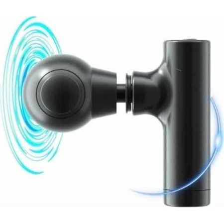 Orvosi termékek - Mini Pistol de Masaj pentru Fascii - Dispozitiv Portabil, 4 Capete de Masaj, Reîncărcare USB, Mâner Ergonomic, Funcționare Silențioasă, pentru Relaxare Musculară