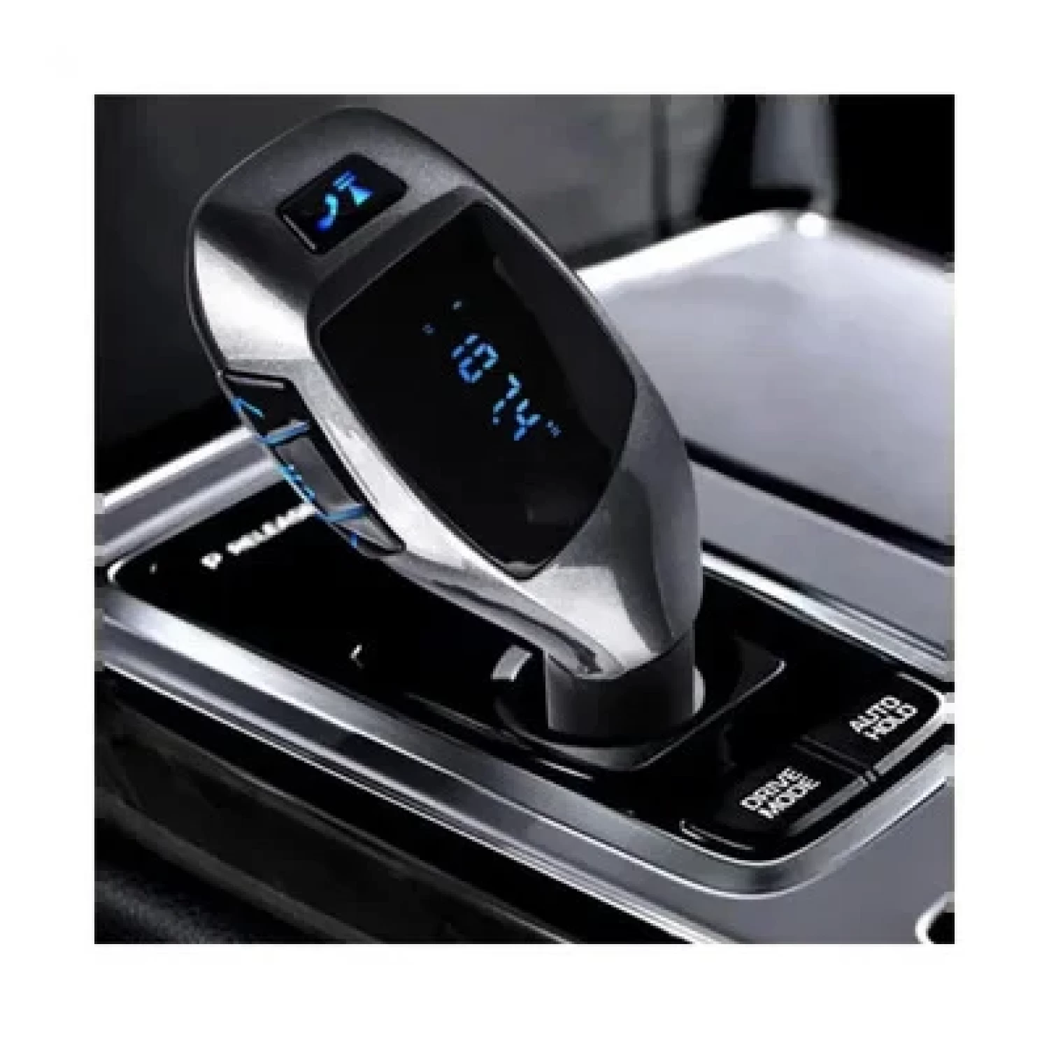 Modulator FM Auto cu Bluetooth Portabil X5 Negru - Hands-Free, Încărcare Rapidă USB, Redare Muzică și Apeluri prin Bluetooth, Compatibil cu Majoritatea Mașinilor [1]