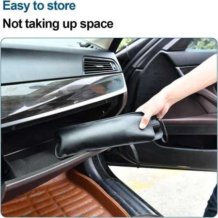 Parasolar auto tip umbrelă pentru parbriz 130x70 cm, pliabil, protecție UV și anti-căldură, deschidere rapidă, universal, cu husă depozitare [2]