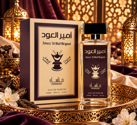Parfumok - Ameer Al Oud Original – Intenzív keleties férfi parfüm oud, fás és ámbrás jegyekkel, 100 ml