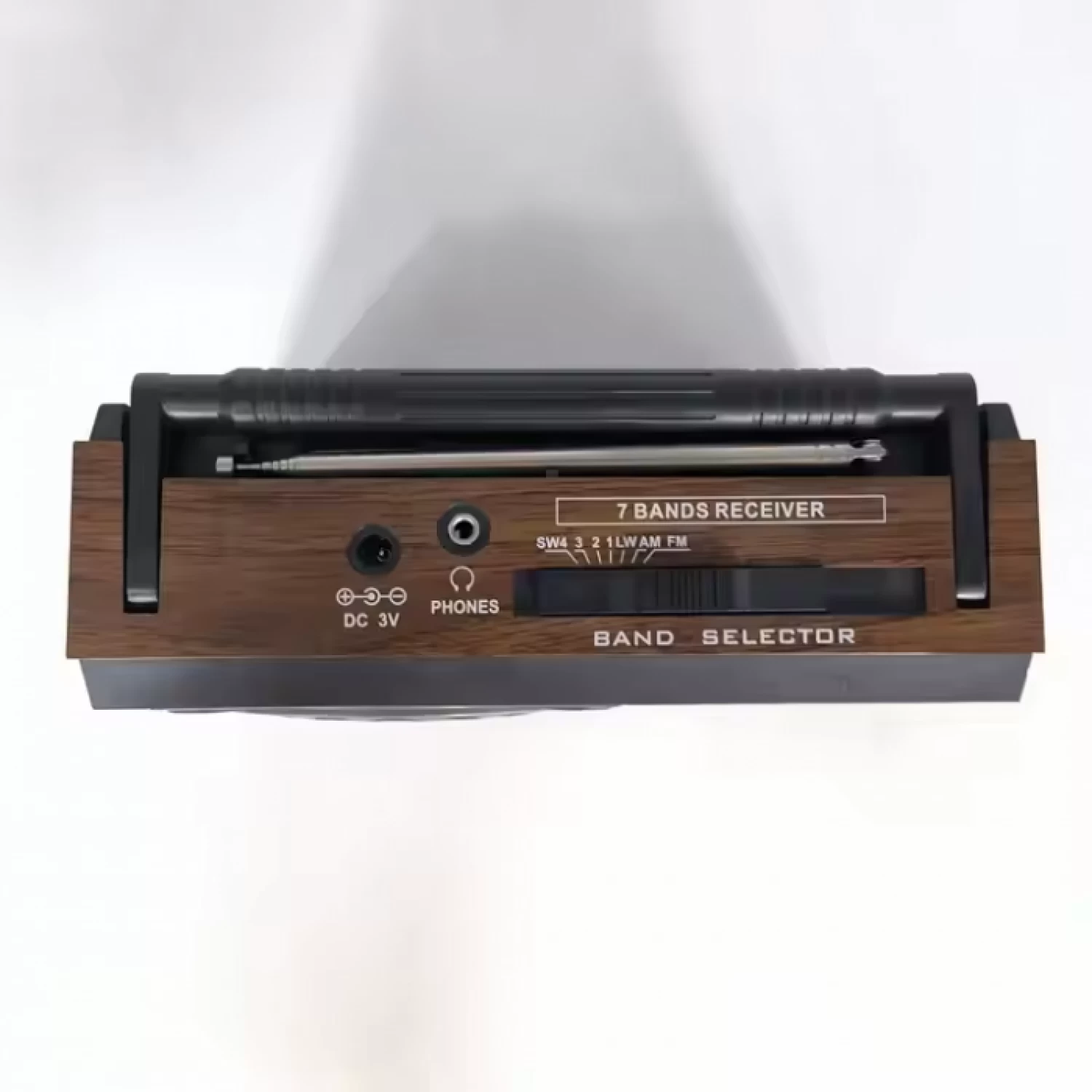 Radio Retro Portabil FM/AM/SW - Design Clasic Vintage, Alimentare AC/DC, Ideal pentru Casă și Birou [2]