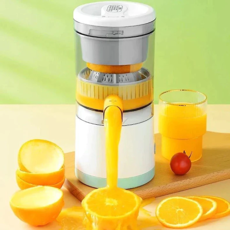 Storcător Electric de Citrice Portabil, 45W, Alimentare USB, Operare Simplă și Rapidă, Ideal pentru Suc Proaspăt Acasă sau în Călătorii, Design Compact Turcoaz [3]