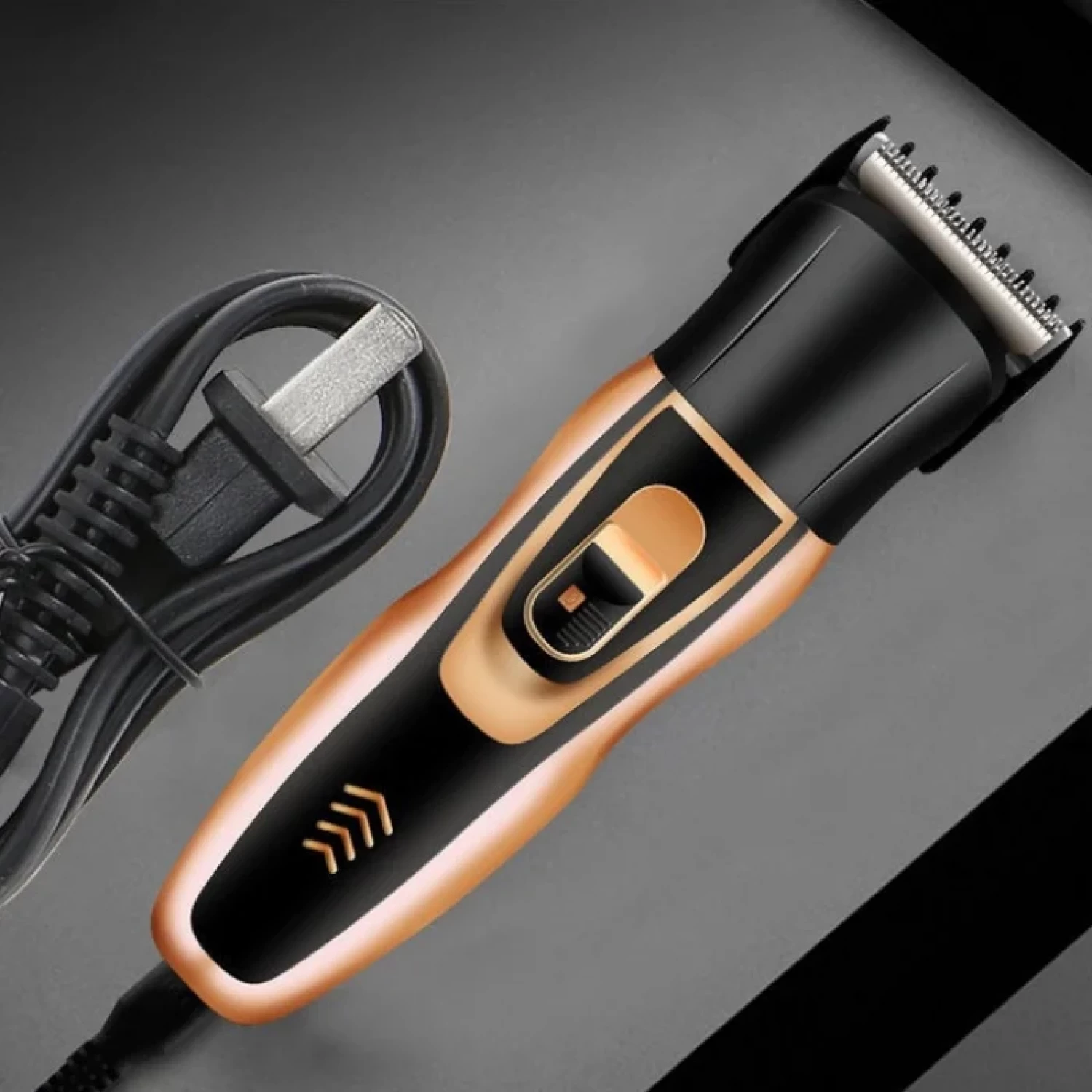 Trimmer multifunctional GEEMY GM-595, 3 in 1, rezistent la apa, negru/auriu [1]