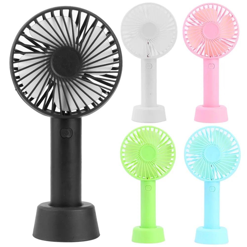 Casa si Bucatarie - Ventilator Portabil de Mână, Acumulator Reîncărcabil 2000 mAh, Alimentare USB 5V, 3 Trepte de Viteză, Putere 5W, Flux Natural de Aer, Design Compact și Ușor de Transport