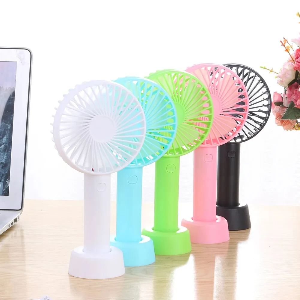 Ventilator Portabil de Mână, Acumulator Reîncărcabil 2000 mAh, Alimentare USB 5V, 3 Trepte de Viteză, Putere 5W, Flux Natural de Aer, Design Compact și Ușor de Transport [6]