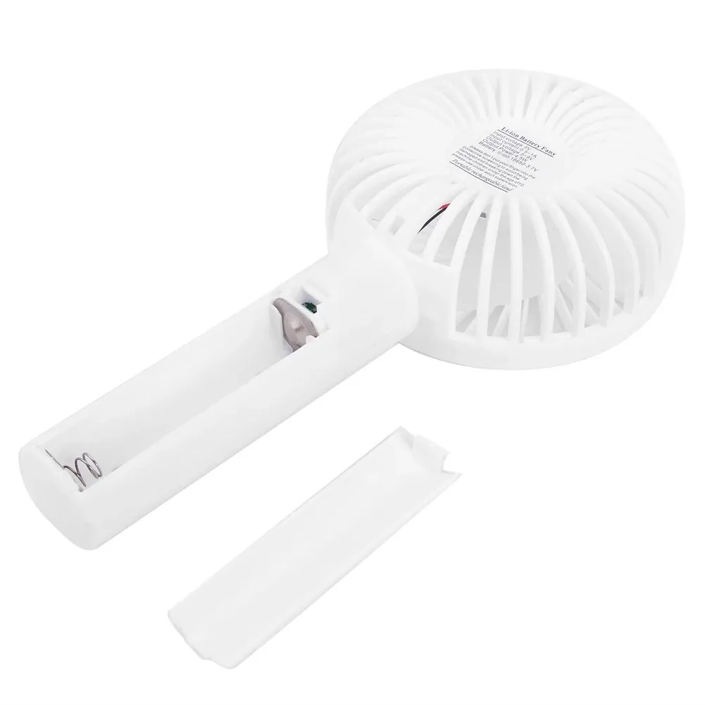 Ventilator Portabil de Mână, Acumulator Reîncărcabil 2000 mAh, Alimentare USB 5V, 3 Trepte de Viteză, Putere 5W, Flux Natural de Aer, Design Compact și Ușor de Transport [4]