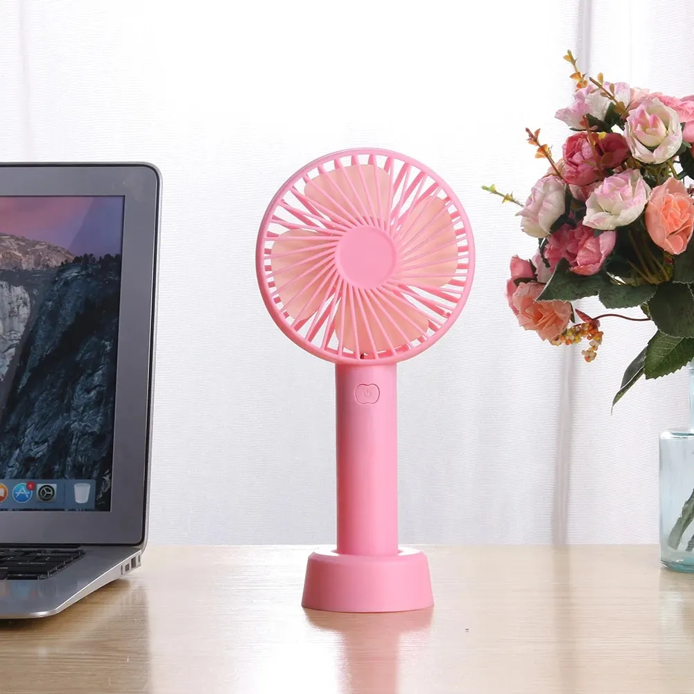 Ventilator Portabil de Mână, Acumulator Reîncărcabil 2000 mAh, Alimentare USB 5V, 3 Trepte de Viteză, Putere 5W, Flux Natural de Aer, Design Compact și Ușor de Transport [7]