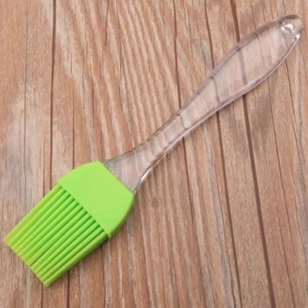 Szilikon Konyhai Ecset, Hőálló -40°C és +200°C között – Ergonomikus, Csúszásmentes Nyél, 17 cm, Teflon-, Kerámia- és Gránitfelületekhez [2]