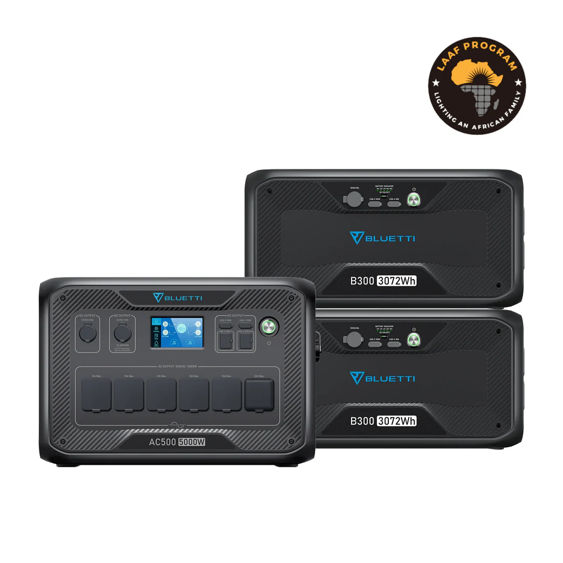 BLUETTI AC500 + B300K | Baterie de rezervă pentru acasă 
