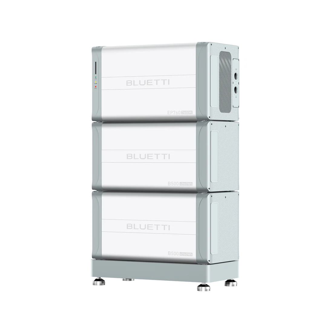 Backup acasa - BLUETTI EP760 + 2*B500 Baterie de rezervă 9920Wh - 19840Wh