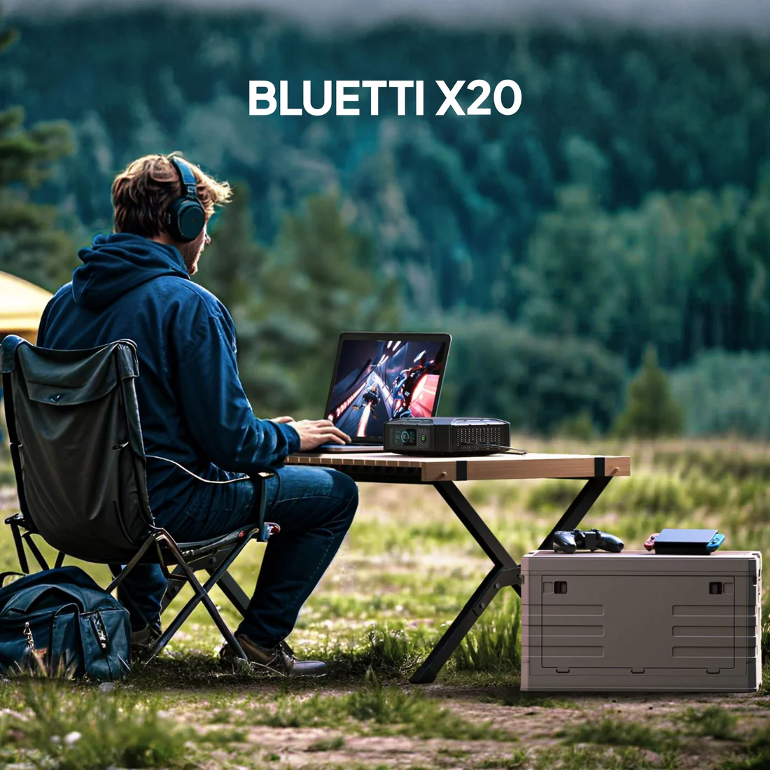 BLUETTI X20 Power Bank pentru laptop | 288W 153,6Wh [2]