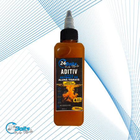 Lichide nutritive si dip-uri - Elixir de Alună Tigrată Monster Crab 150 ml – Aditiv Lichid pentru Crap | 24Baits