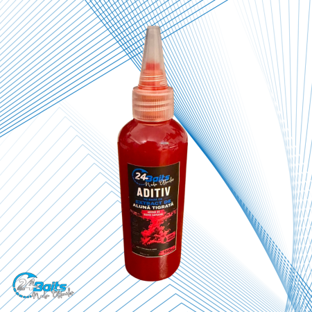 Lichide nutritive si dip-uri - Elixir de Alună Tigrată Squid Căpșună 150 ml – Aditiv Lichid pentru Crap | 24Baits