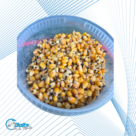 Mix de Semințe Preparate Mulberry 3 kg – Porumb și Cânepă Fierte | 24Baits [1]