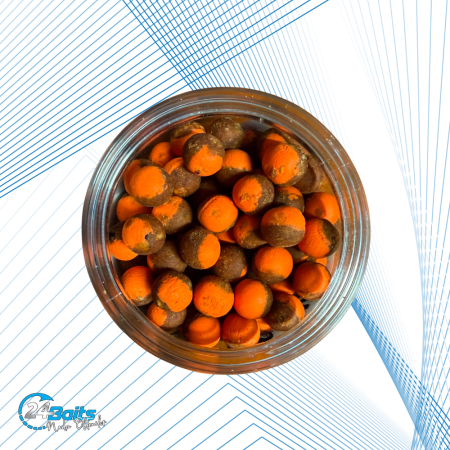 Boilies - Momeală Hybrid Monster Crab 12 mm Half & Half pentru Crap | 24Baits
