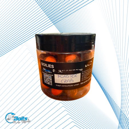 Momeală Hybrid Monster Crab 14 mm Half & Half pentru Crap | 24Baits [1]