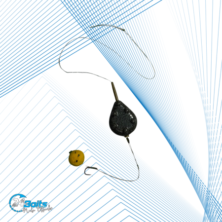 Monturi si accesorii - Montură Completă pentru Dunăre cu Plumb Grippa Inline 200 g | 24Baits
