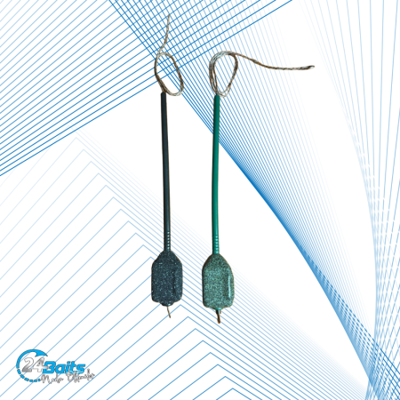 Monturi si accesorii - Montură Leadcore cu Plumb Bag 80 g și Agrafă Rapidă – Set 2 Bucăți | 24Baits