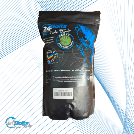 Nada - Nadă pentru Crap Aromă Pește 1 kg – Groundbait Premium | 24Baits