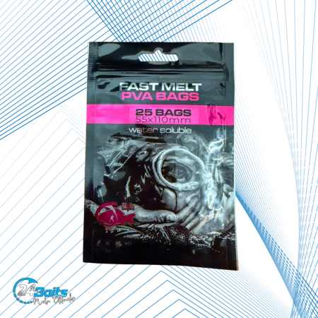 Monturi si accesorii - Pungi PVA Hydrospol 55 × 110 mm – 25 bucăți | 24Baits
