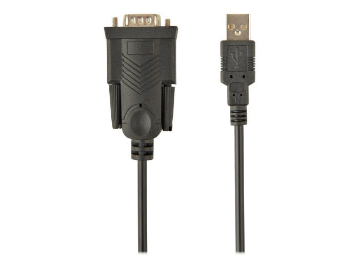 Cablu USB la serial RS232 1.5m, GEMBIRD UAS-DB9M-02 [3]