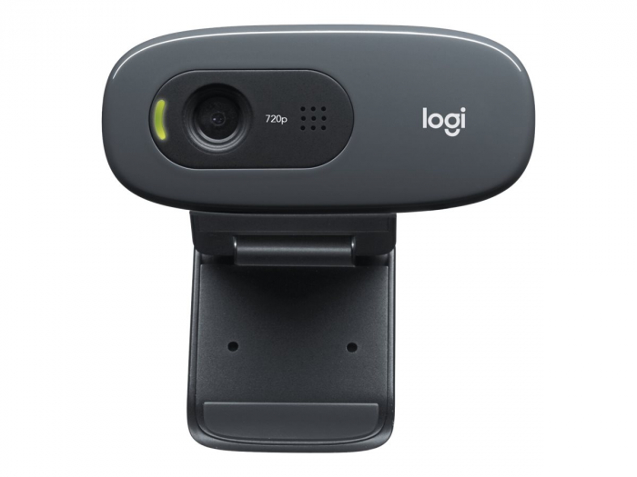 Camera Web LOGITECH C270, HD, USB, Black [4]