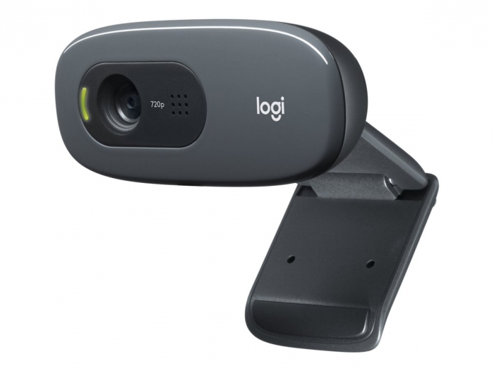 Camera Web LOGITECH C270, HD, USB, Black [3]