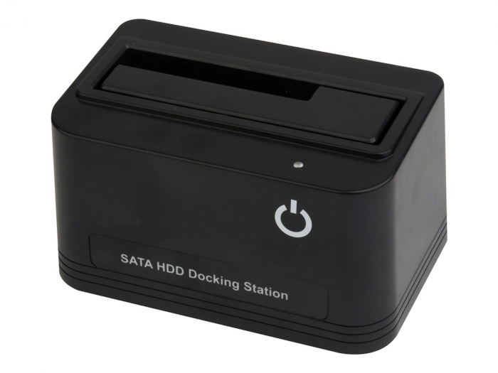 Docking Station USB 2.0  pentru hard disk-uri SATA de 2,5 și 3,5 inch Negru GEMBIRD [3]
